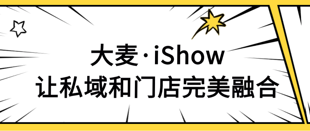 大麦·iShow丨轻量级手机POS终端，门店销售增长新引擎